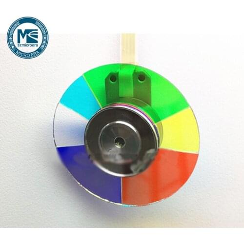 New color wheel for Optoma DP2301 DM158 DM169 DM191 projector wheel 6 segement 40mm