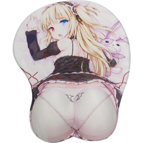 3d Breast Mouse Pad Wrist Rest Mousepad Sexy Mouse Mat Soft Anime Funny Gift Rem for PC Gamer Accessories 260x220mm