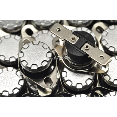 KSD301 thermostat / thermal protection / temperature control switch 110 degrees 250V / 10A normally closed