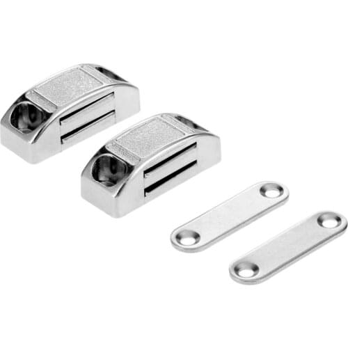 2pcs Magnetic Cabinet Door Lock Bracket Magnet Household Household Hardware Magnetic Cabinet Suction Cup 42*17mm