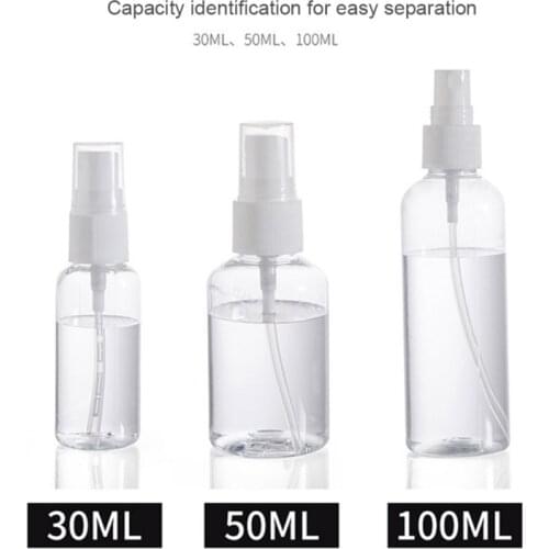 Mini Plastic Atomizer Hair Salon Tool Cosmetics Hairdressing Water Sprayer Container Spray Bottle Perfume Plastic Jar