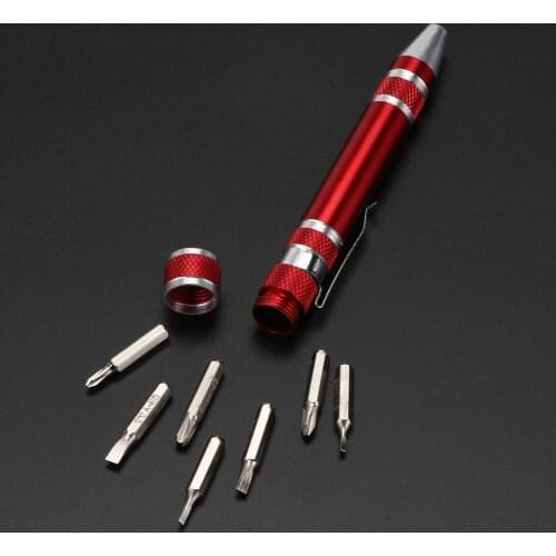 8 in 1 Multifunction Precision Pen Mini Screwdriver Hand Repair Tools Kit