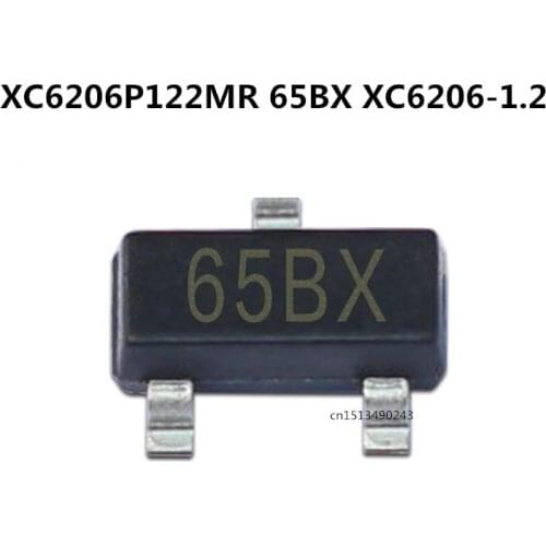 Original new 50pcs/ XC6206P122MR 65BX SOT-23 1.2V XC6206-1.2