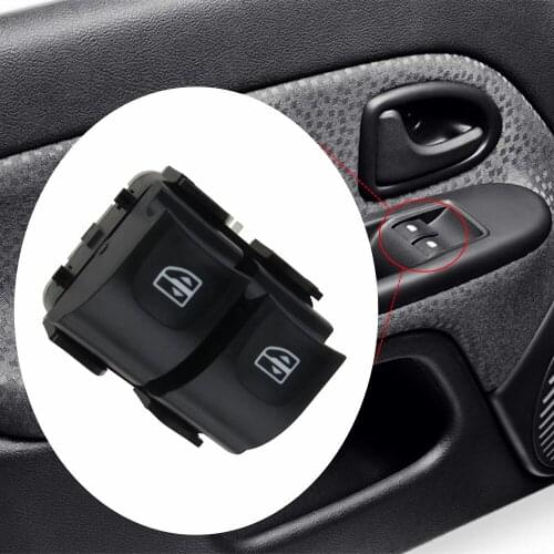 Front Driver Side Electric Master Power Window Switch 254118722R For Renault Trafic Opel Vivaro Car Accessories