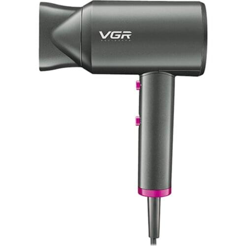 Fashion salon Professional hair dryer blow hot cold air speed adjust with Nozzles Hair Styling Tool 220-240v Voltage EU plug