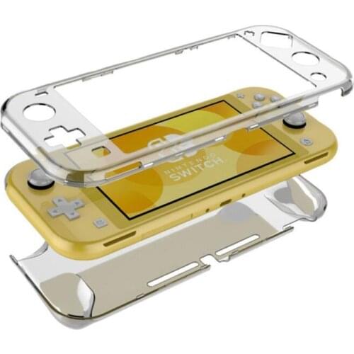Clear PC Hard Case Protective Cover Shell for Nintend Switch Lite NS Mini Game Console Crystal Transparent Full Body Protector