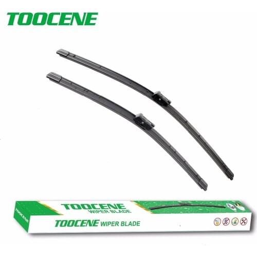 Toocene windshield Wiper blades for VW Amarok 2013-2015 pair 24"+24" auto front window Windscreen wiper Car Accessories
