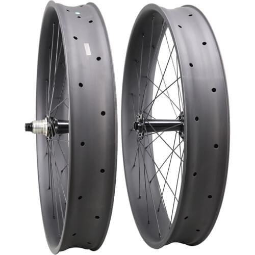 Fat bicycle cycling wheels light carbon bicycle wheels 90mm fat bike wheels accesorios bicicleta