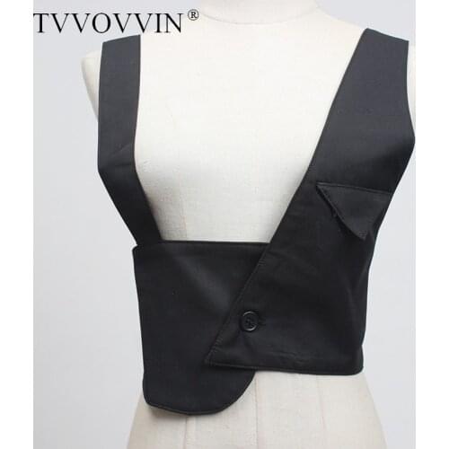 TVVOVVIN Women Cummerbund Wide Womens Belts Simple Elastic Waistband Fashion Black Wide Belt Female Elastic Corset 2020 K389