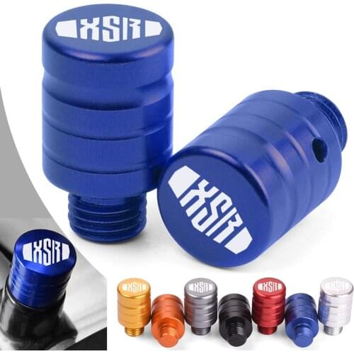 Universal M10X1.25 Motorcycle CNC Mirror Hole Plug Screw With Logo XSR For YAMAHA XSR700 XSR 700 XSR900 XSR 900 XSR155 XSR300