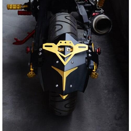 Motorcycle Aluminum Alloy Mudguard Guard Rear Wheel Fender Anti-Splash Guard Protector Cover For Yamaha mt07 fz09 z800 msx125