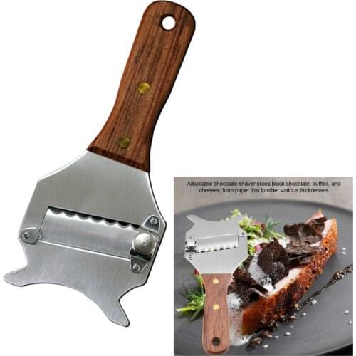 1pc Truffle Slicer Stainless Steel Chocolate Truffle Shaver Knife Truffle Slicer Grater Cutter Metal Shaver Kitchen