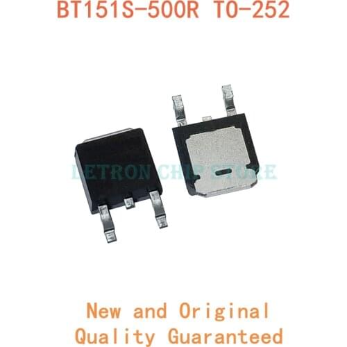 10pcs BT151S-500R TO252 BT151 500R TO-252 BT151S-500 DPAK BT151S 500R SMD new original