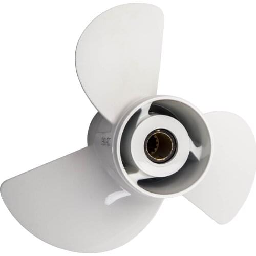 13 1/2 x 15-K Prop For Yamaha 50-140hp Outboards 3 Blade Aluminum Propeller Prop 6E5-45947-00-EL