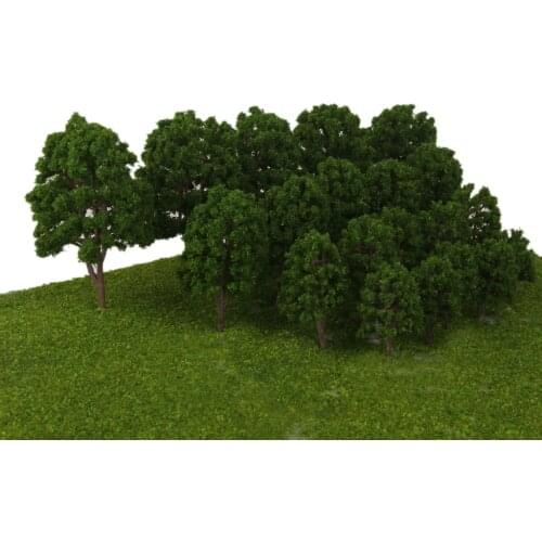 20 Multi Scale Model Tree 1:75-200 HO N Z Garden Park Forest Diorama Scenery