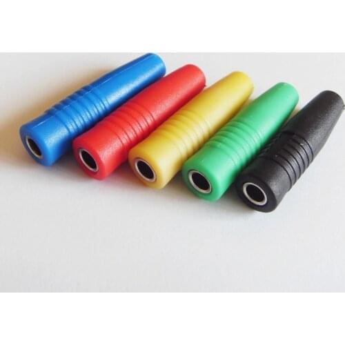 20pcs/lot 4mm Solderless Stackable Banana Female Plug Banana Connector Head