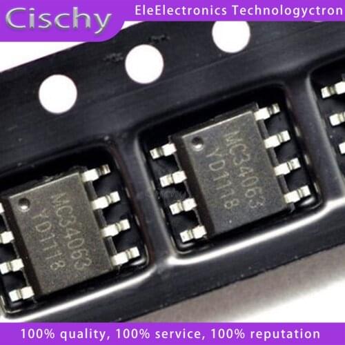 10PCS MC34063ADR2G MC34063ADR MC34063A MC34063 SOP-8