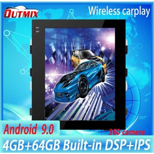 Tesla style Android 9.0 Car radio Stereo For Porsche Macan 2014-2017 GPS Navigation Audio autoradio head unit