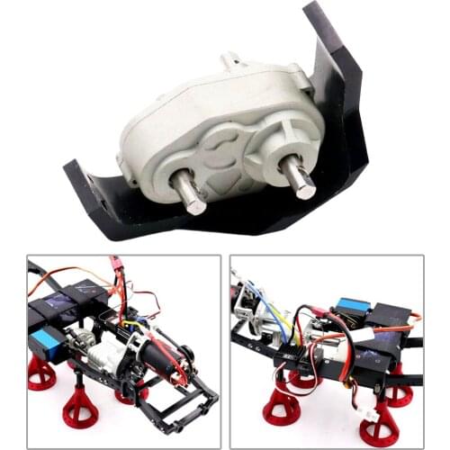 Gear Box Transfer Case with Mount Compatible with Trail Finder 2 TF2 RC Car