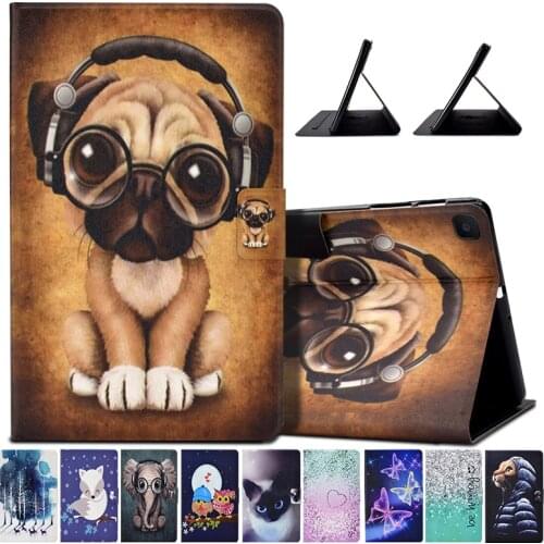 For Samsung Galaxy Tab S6 Lite Case 10.4 10.4" SM-P610 SM-P615 Animal Leather Protective Shell for Galaxy Tab S6 Lite Cover Capa