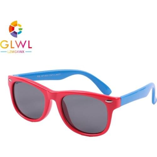 Baby Sunglasses Boys Polarized Glasses For Kids Flexible Frames Eyewear Girls Sports Childrens Shade Colored Eyeglasses UV 400