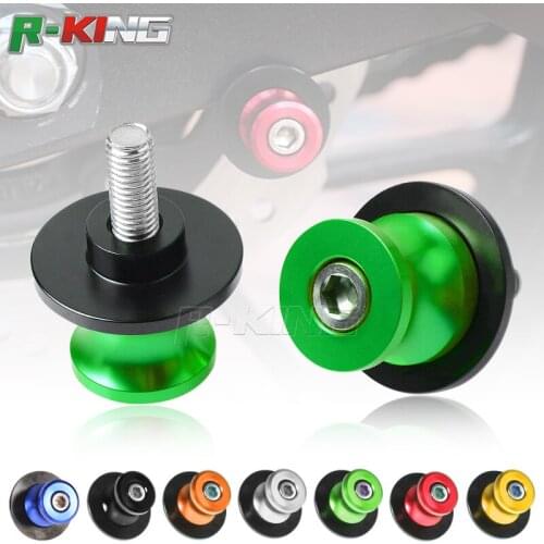 For KAWASAKI Z 300 Z300 2015-2017 Motorcycle CNC Aluminum Swingarm Spools Slider Stand Screws