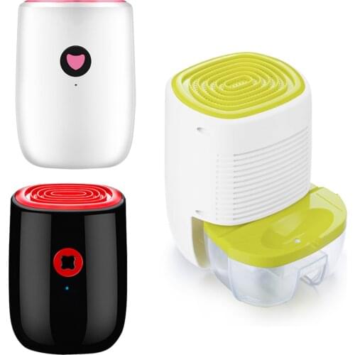 Mini 800ML Dehumidifier Electric Quiet Drying Damp Moisture Absorber Bedroom