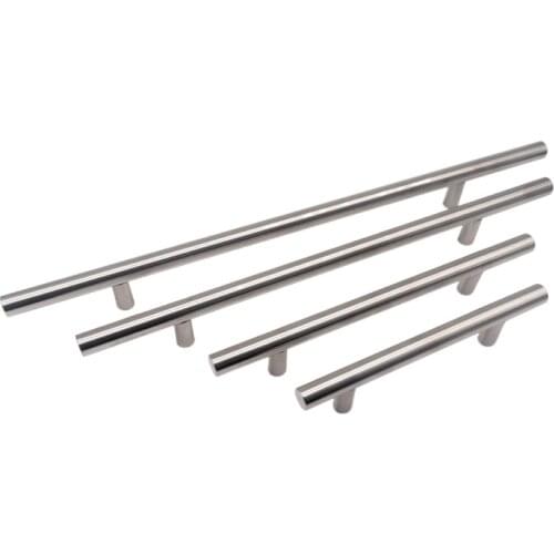 Desk Drawer Modern Stainless Steel Kitchen Door Cabinet Handle Pull Knob Cabinet Knobs Furniture Handle Cupboard Drawer Handle