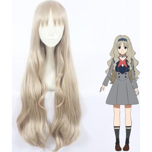 KOKORO Wig Linen Hair Wig Anime DARLING in the FRANXX Cosplay Hair Synthetic Cosplay Wig 80cm