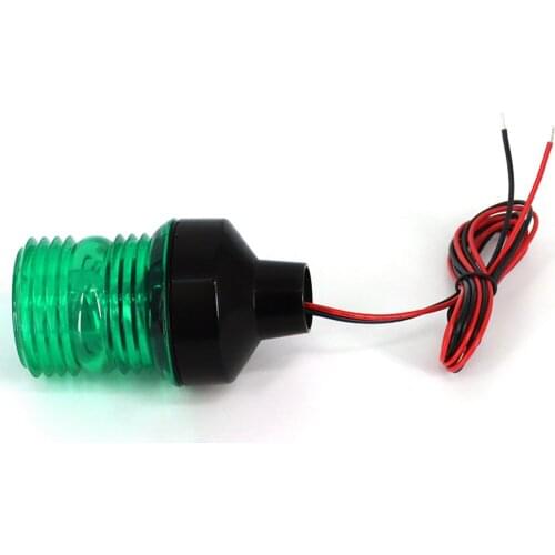 Boat LED Navigation 12V/24V Green 360 Degree All Round Anchor Bow Light Lamp