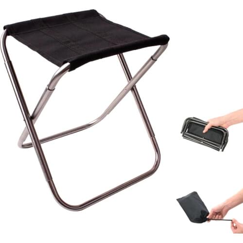 Hight quality portable foldable chair with bag Light Weight Backpack fishing chair camping Beach Outdoor Equipment