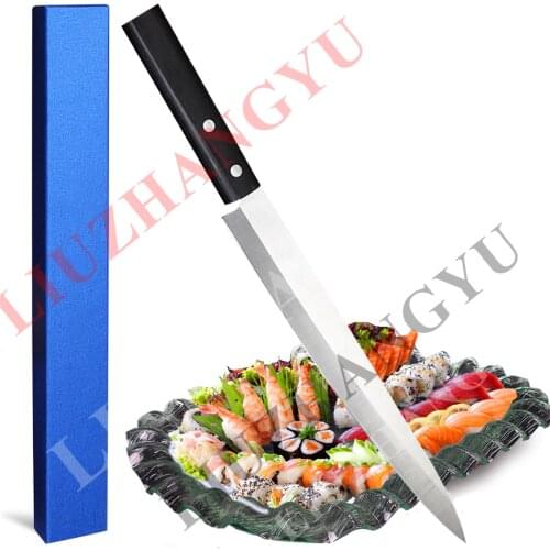 Japanese High Carbon Steel Knife Fish Filleting Sashimi Sushi Slicing Carving Chef Knife Cleaver Cooking Tools