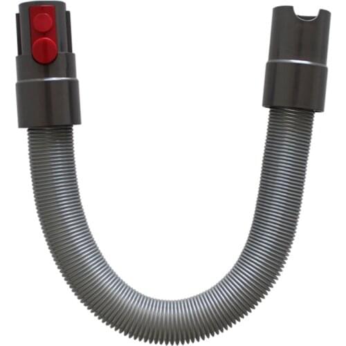 1Pc Vacuum Cleaner PU Extension Telescopic Extension Hose for Dyson V7 V8 V10 Vacuum Cleaner Spare Parts