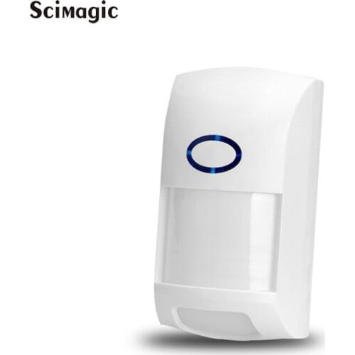 433Mhz indoors Waterproof Wireless PIR sensor Infrared Motion Detector 12kg pet Immune Anti-Pet for Home Security Alarm System