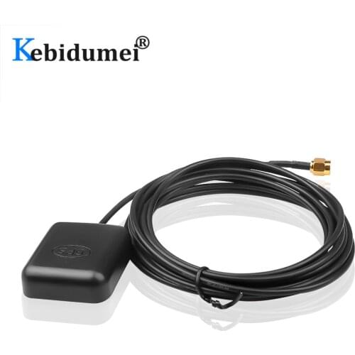 Car GPS Antenna SMA Conector GPS Receiver 3M Cable Car Auto Aerial Adapter For DVD Navigation Night Vision Camera