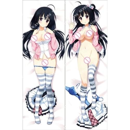 Japanese Anime Hugging Pillow Cover Case Pillowcase Decorative Pillows 2way 50X160CM