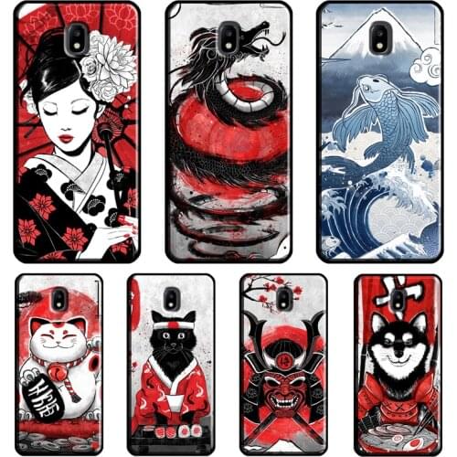 Red Sun Japanese Japan Art Case For Samsung Galaxy J5 J1 J3 J7 A3 A5 2016 2017 J4 J6 J8 A8 A6 Plus A7 A9 2018 Cover