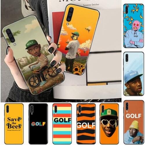Rapper tyler the creator GOLF bees Phone Case For Samsung A40 A31 A50 A51 A71 A20E A20S S8 S9 S10 S20 Plus note 20 ultra
