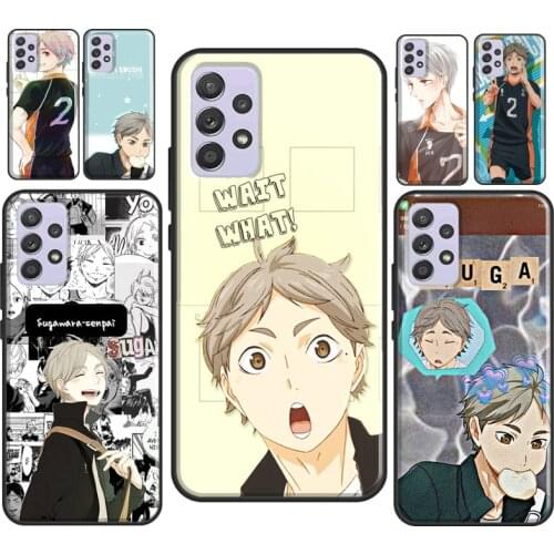 Anime Haikyuu Sugawara Koushi For Samsung Galaxy A51 A71 A41 A31 A21S A20e A50 A70 A12 A32 A42 A52 A72 M31S Phone Case