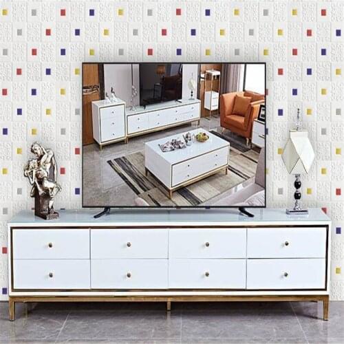 Ceiling Decoration Stickers Self-adhesive 3d Ceiling Wall Stickers Ceiling Living Room Bedroom Tv Background Foam Wallpaper