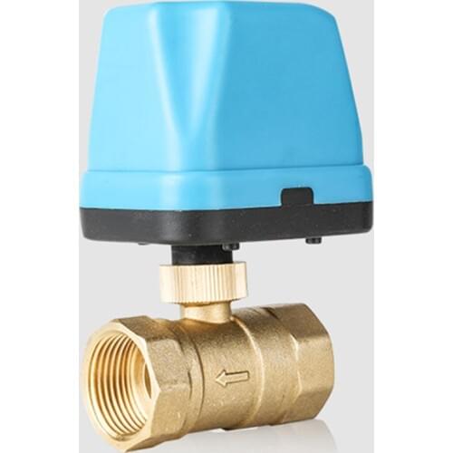 220V Electric Ball Valve Brass Motorized Two-way Durable Waterproof Switch Type check valve ball valve three way LB88
