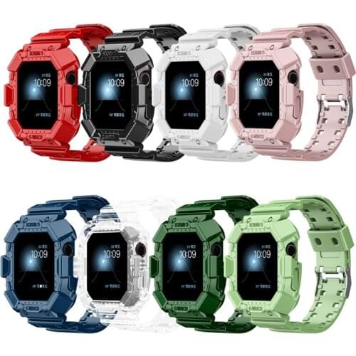 TPU Bands for Watch1/6/3/2/4/5 Smart Wristbands One-piece Straps Loop Bracelets