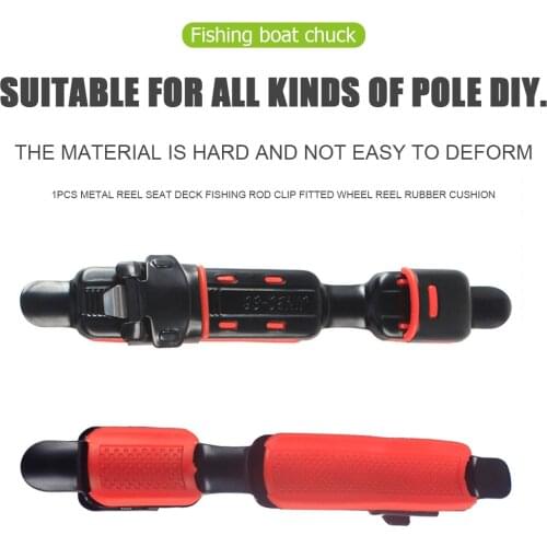 Metal Fishing Reel Seat Deck Rod Clip Holder Fitted Wheel Rubber Cushion Tools Wheel Reel Rubber Cushion Tools Part