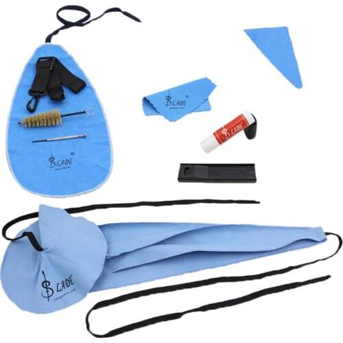 10-in-1 Saxophone Cleaning Kit Cork Grease Thumb Rest for Sax Accessories