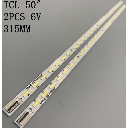 New 2 PCS LED strip for LE50D8800 V500HJ1-LE1 V500H1-LS5-TLEM6 V500H1-LS5-TREM6 V500H1-LS5-TLEM4 V500H1-LS5-TREM4 E117098