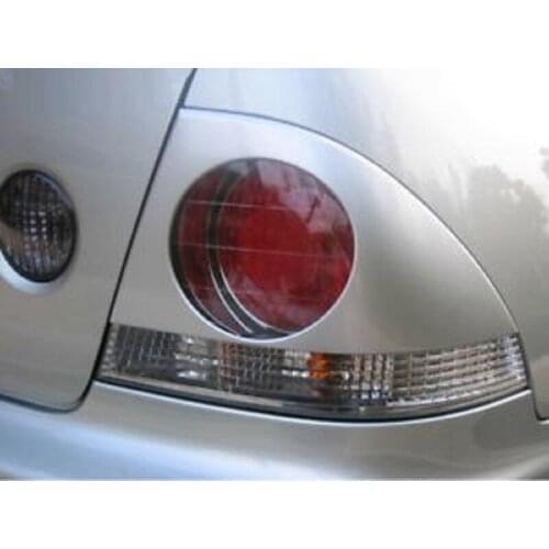 Fiberglass Tail Rear Light Eyebrows Eyelids Covers for 1998-2005 Lexus IS200 Altezza