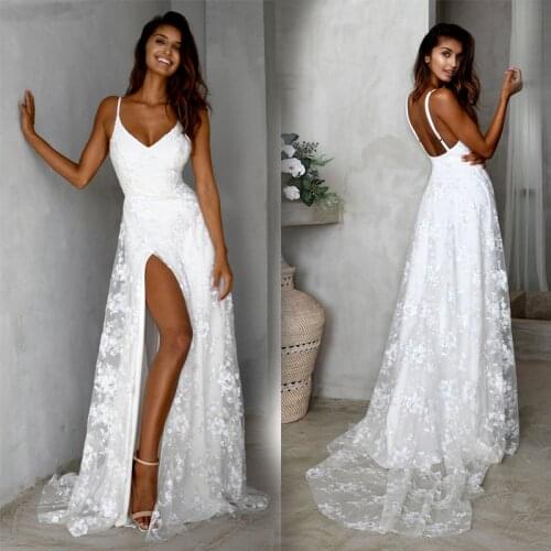 U－SWEAR White Summer Dresses