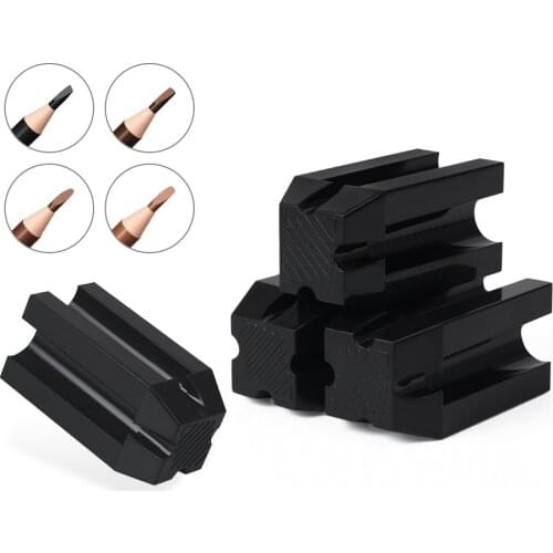 2nd Editon 4 Slots Microblading Waterproof Eyebrow Pencil Sharpening Permanent Makeup Tattoo Supplies Pen Tip Thin Set