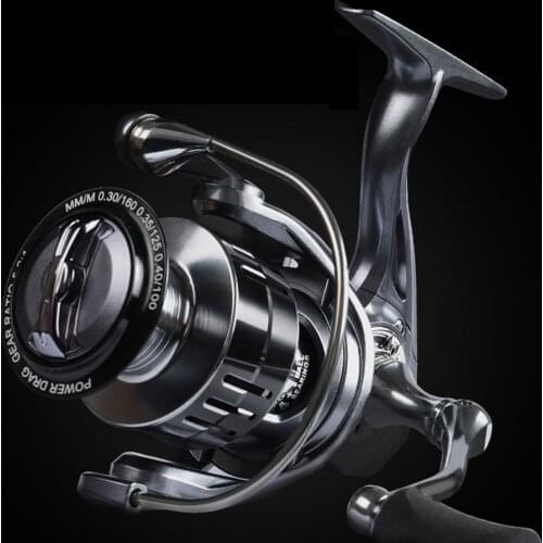 WALK FISH New High Quality All Metal Fishing Reel JC3000 4000 Spinning Reel 5.2:1 High Speed Max Drag Power 8kg Fishing Reel