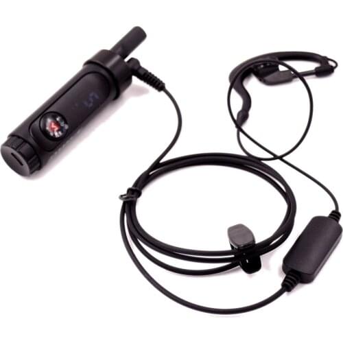YI-659 Mini HAM Transceiver & PTT Headset UHF 3W 99CH Pocket Indoor Hotel Bank Interphone Wireless Radio Communicaiton